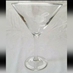 Hard Rock Cafe New York Martini Glass